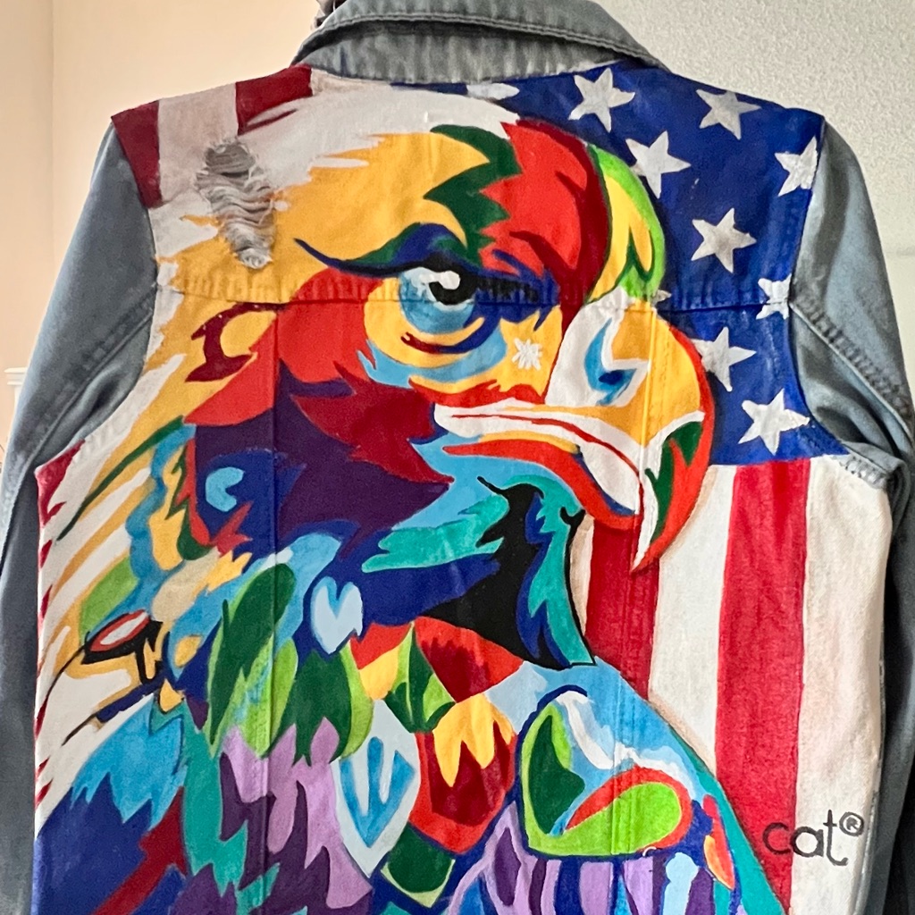 Custom Painted Jacket
